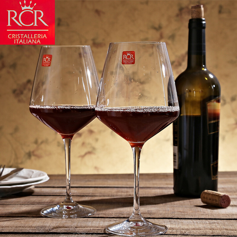 意大利进口RCR无铅水晶红酒杯酒具套装波尔多红酒杯玻璃杯勃艮第葡萄酒杯子家用高脚杯 单个装